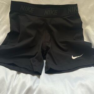 Nike Black Compression Shorts (Size S)